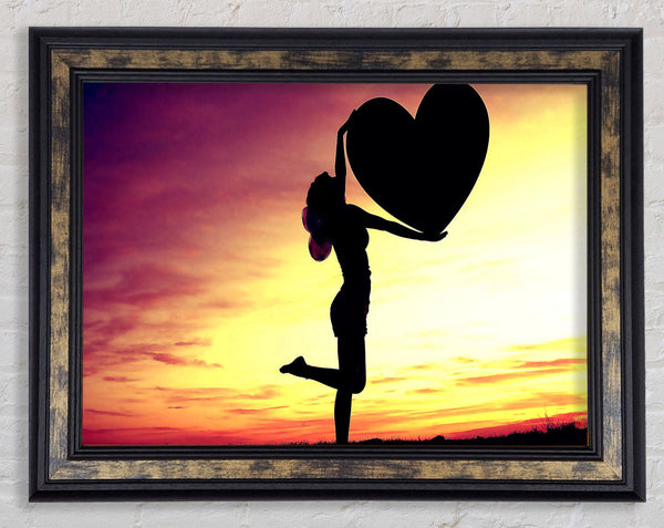 Cupid Fairy Framed Print