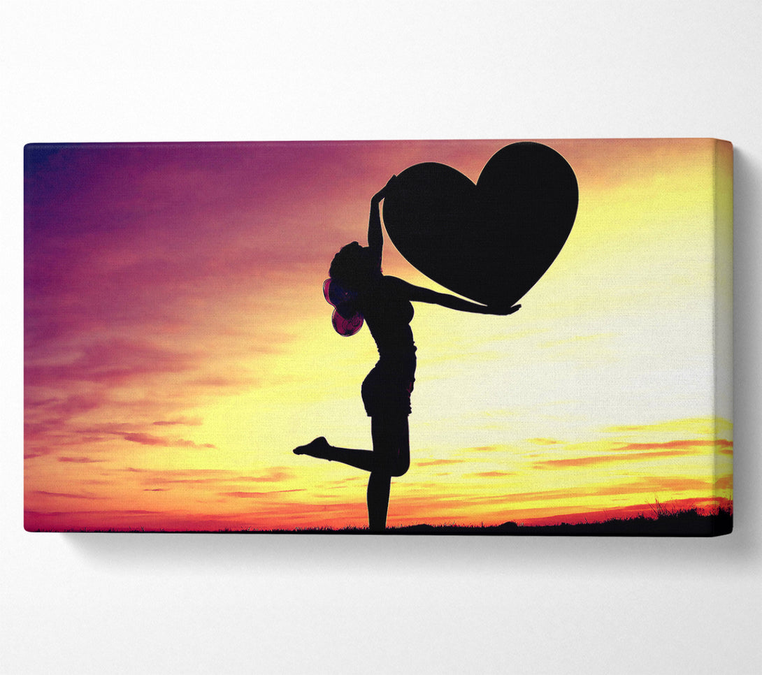  A Canvas Print of Cupid Fairy Canvas Print