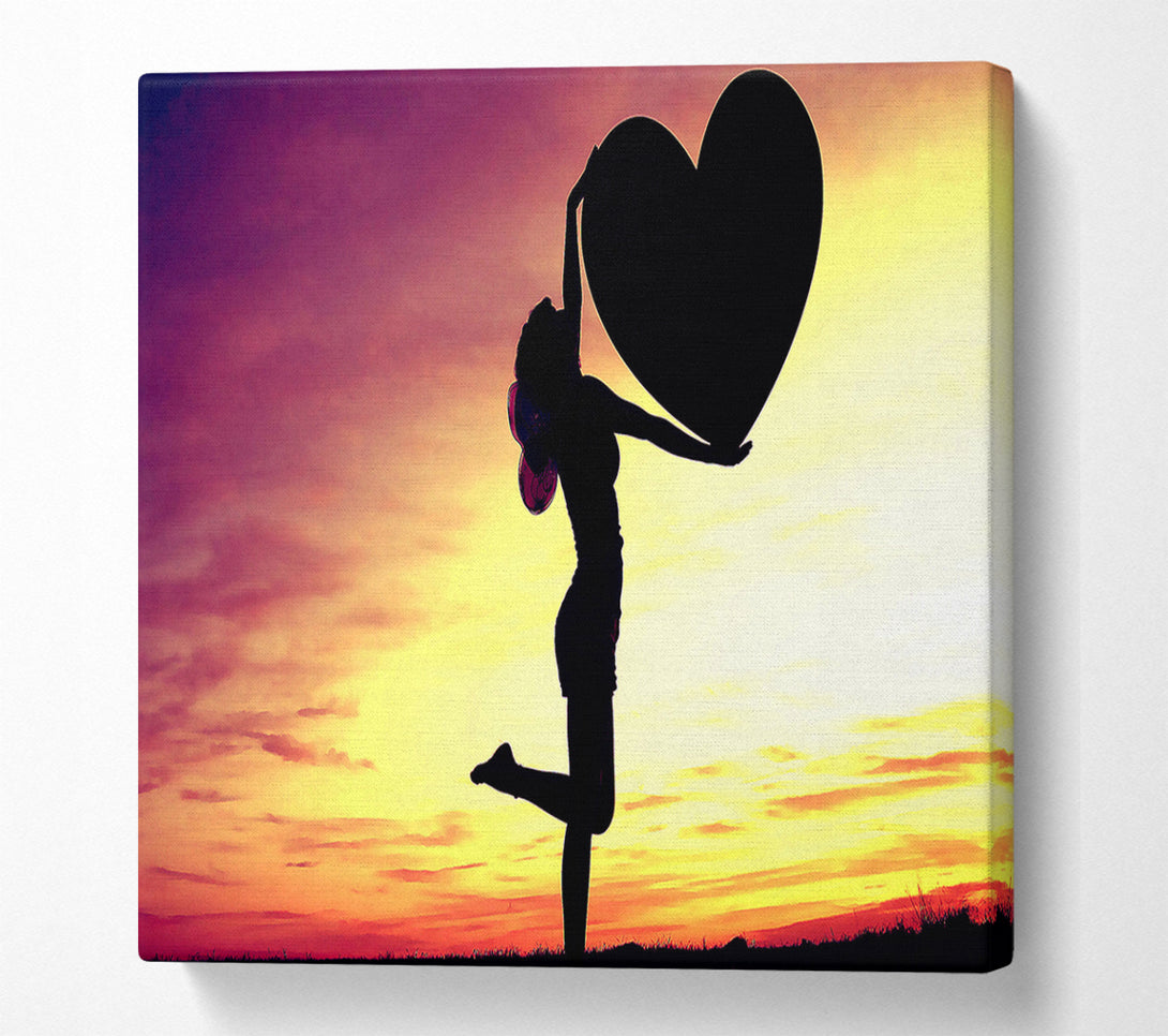  A Canvas Print of Cupid Fairy Canvas Print