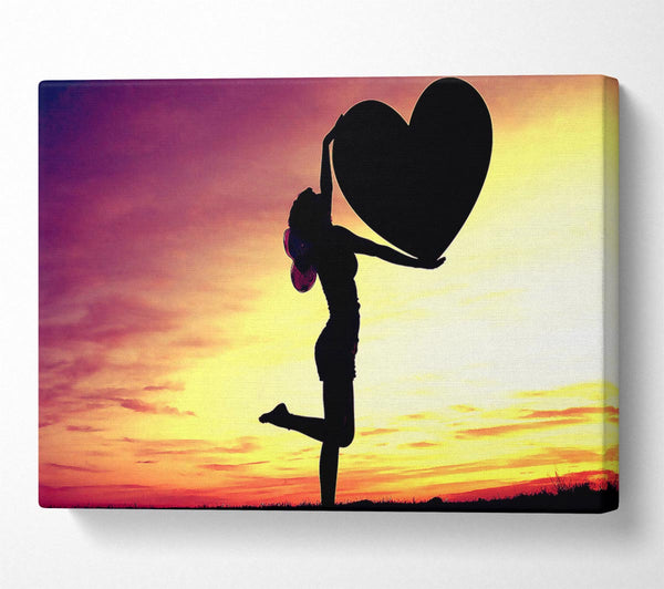  A Canvas Print of Cupid Fairy Canvas Print