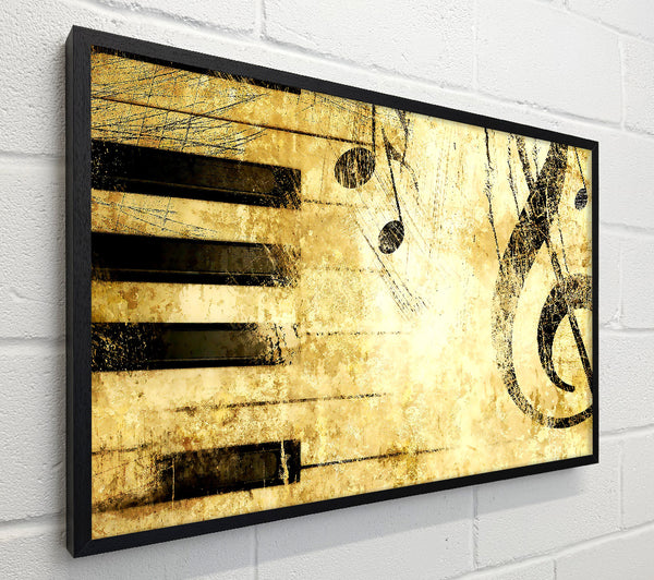 Old Music Score Background
