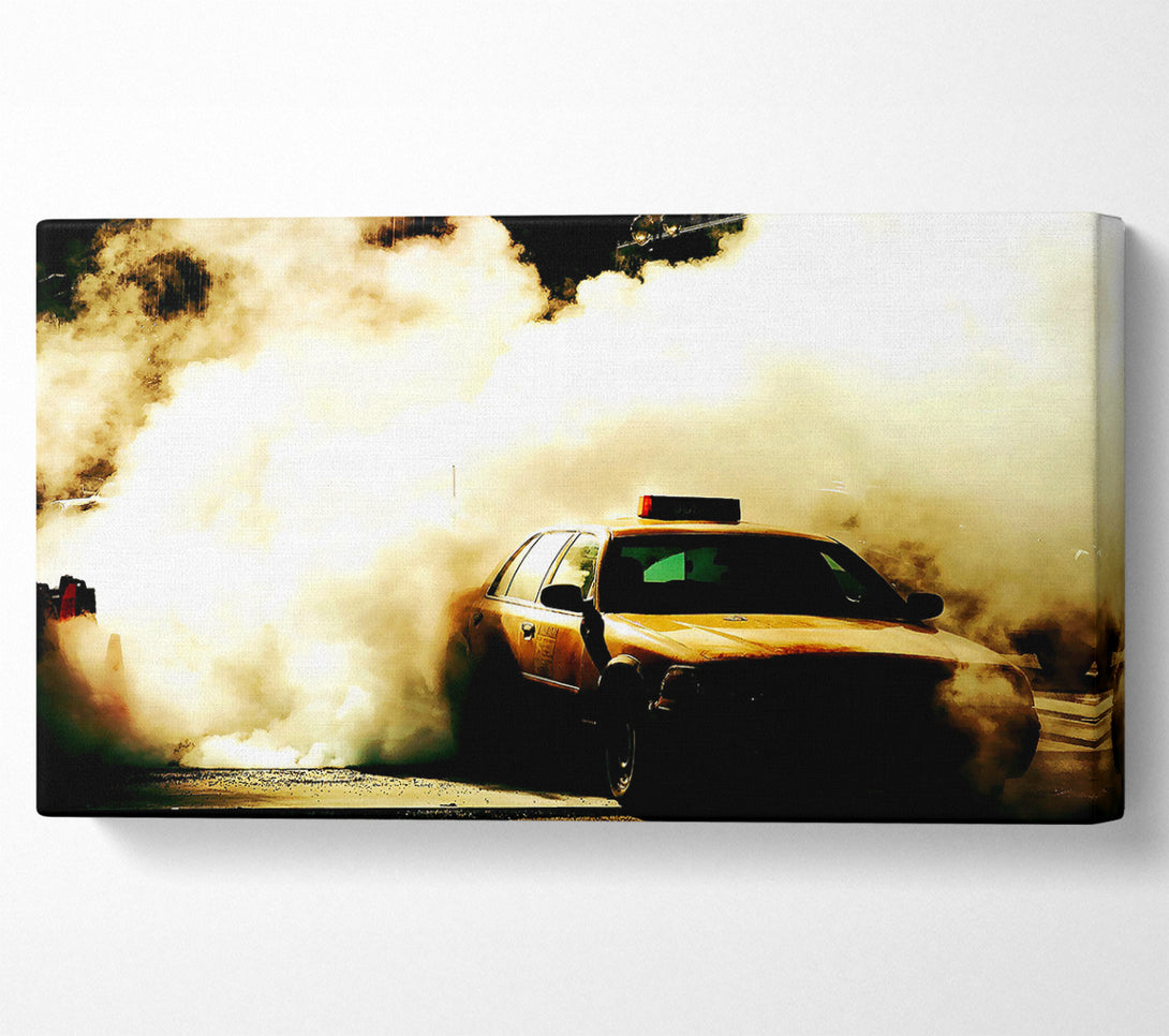  A Canvas Print of Taxi Canvas Wall Art