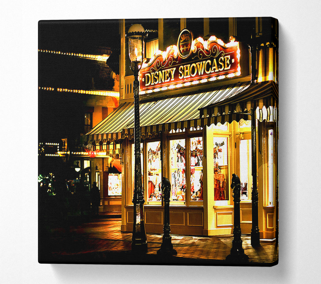  A Canvas Print of Main Street Noir Canvas Art