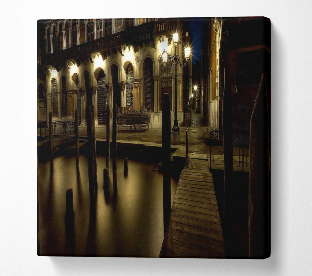  A Canvas Print of Venice Streets Canvas Wall Art