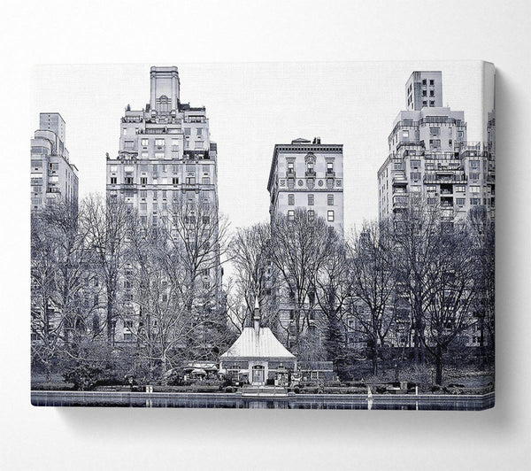  A Canvas Print of Central Park 2 Canvas Print