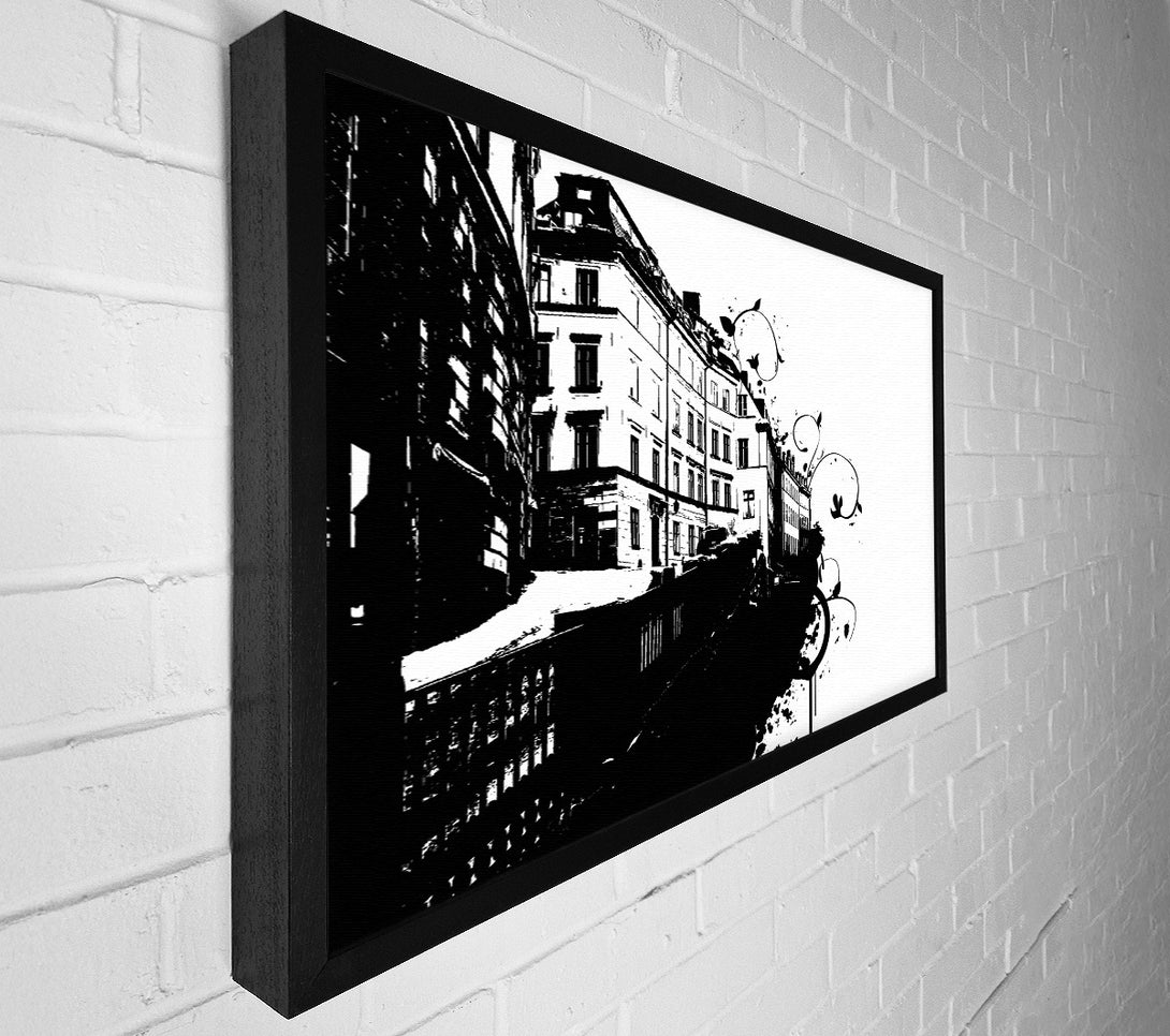  A Canvas Print of Venice Stencil Canvas Art