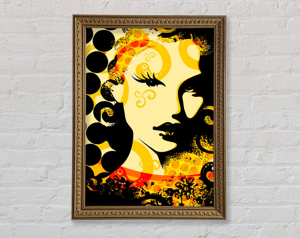 Fairy Face Framed Print