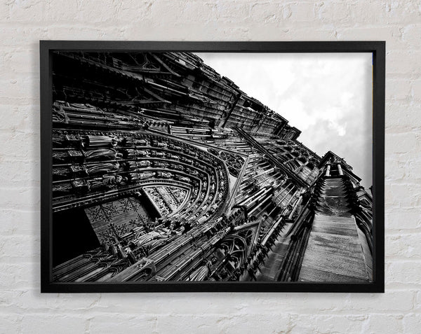 Notre Dame Barcelona Framed Print