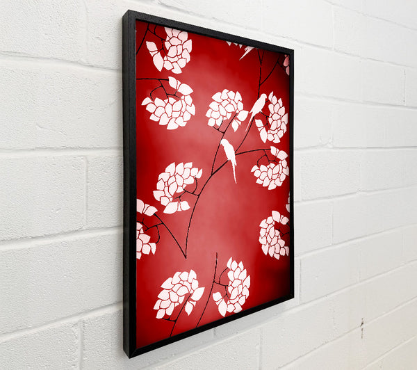 Cherrytree Birds Red
