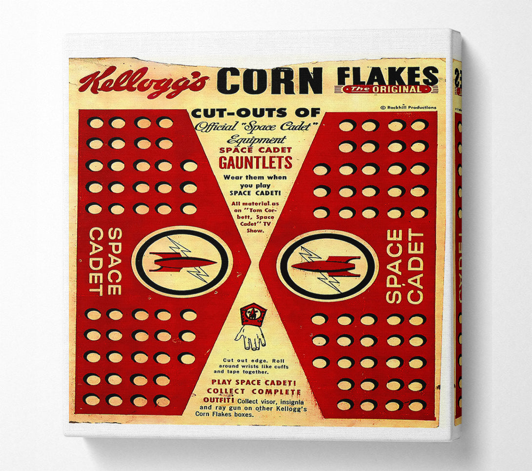  A Canvas Print of Kelloggs Corn Flakes Canvas Art