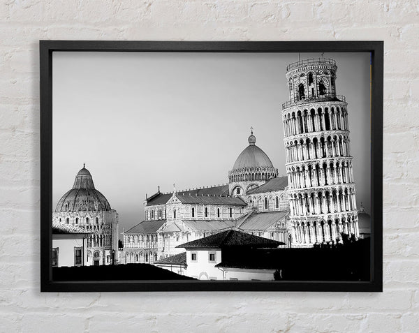 The Leaning Tower Of Pisa Framed Print