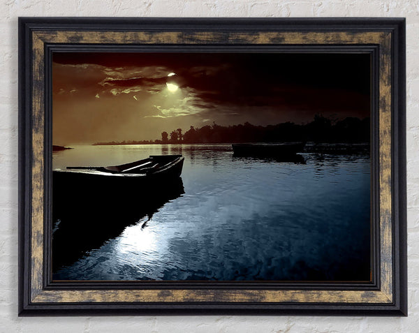 Lovely Evening Framed Print