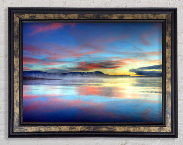 Strawberry Sunrise Framed Print