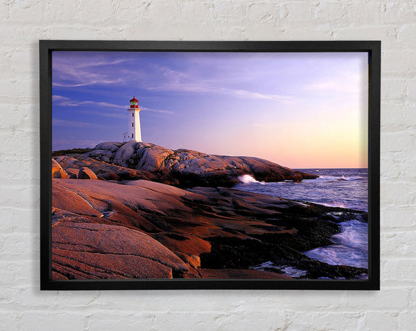Peggys Point Leuchtturm Peggys Cove Nova Scotia