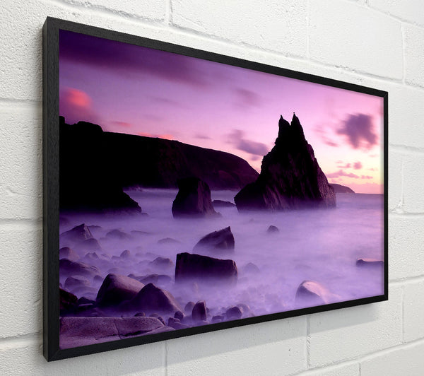 Dusk Cligga Point Cornwall England