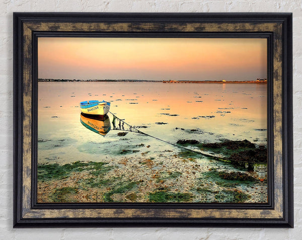 Forgotten Boat Framed Print