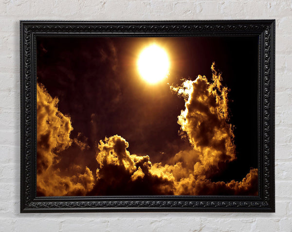 Goldene Wolken