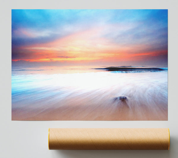 Movement Of The Ocean Sand Giclee Print