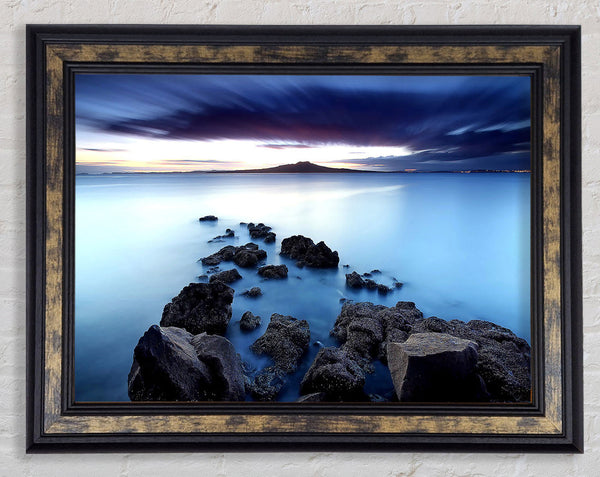 Island Blues Framed Print