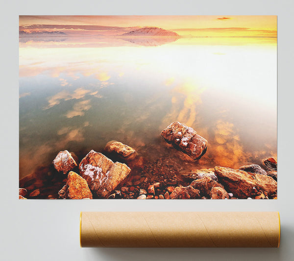 Calm Lake Wonder Poster