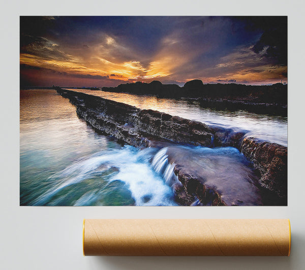 Taiwan Sunrise Giclee Print