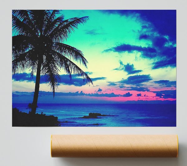 Tropical Sunrise Print