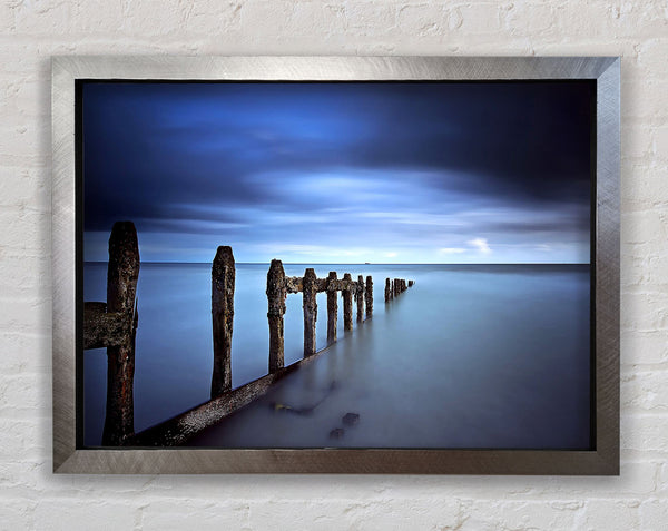 Abendblaues Meer