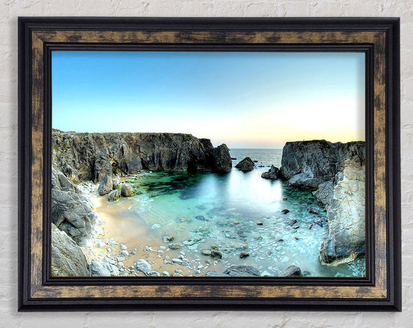 Wild Coast Peninsula Framed Print