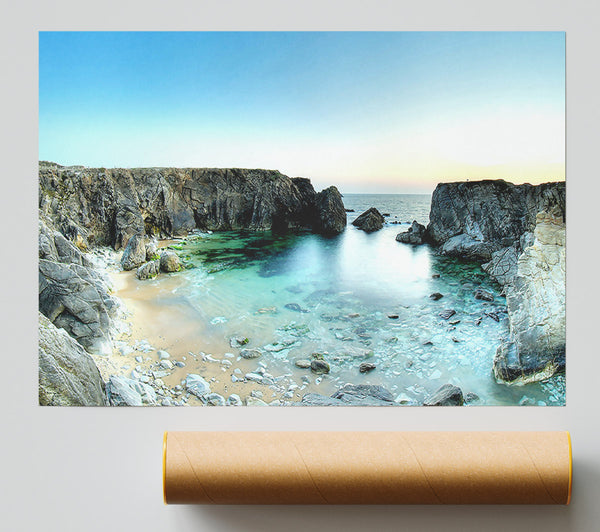 Wild Coast Peninsula Giclee Print