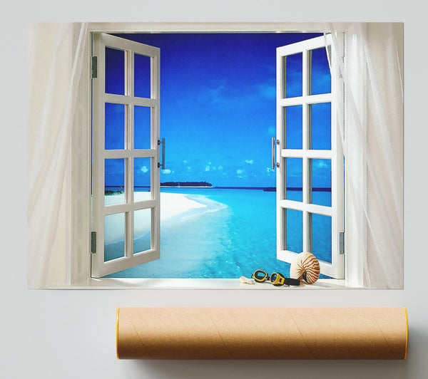Tropical Breeze Poster