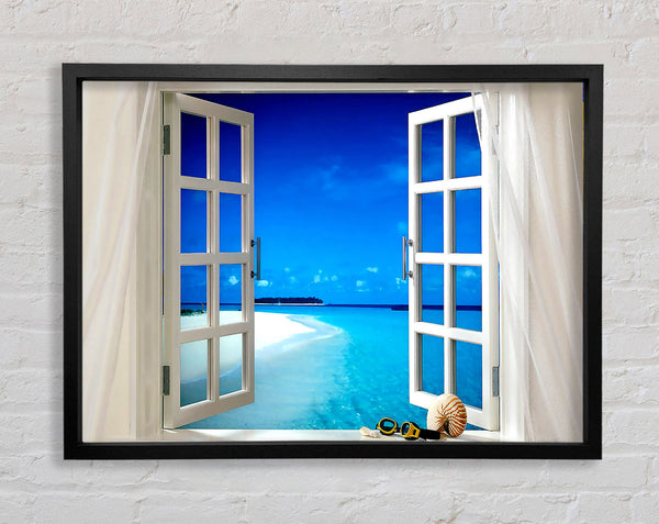 Tropical Breeze Framed Print
