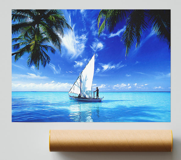 Sailing Over The Indian Ocean Giclee Print