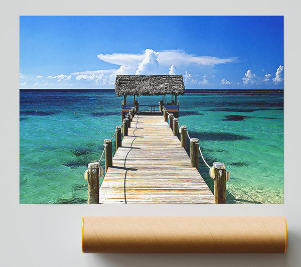 New Providence Island Bahamas Print