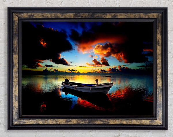Sunrise Over The Fishing Boat