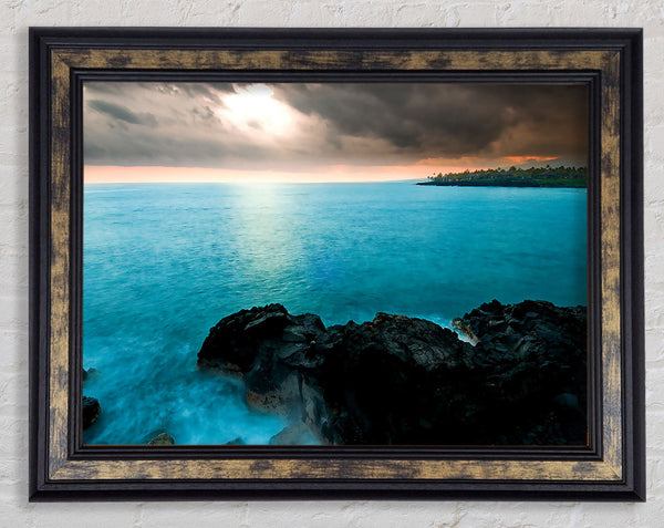 Island Of Hawaii Framed Print