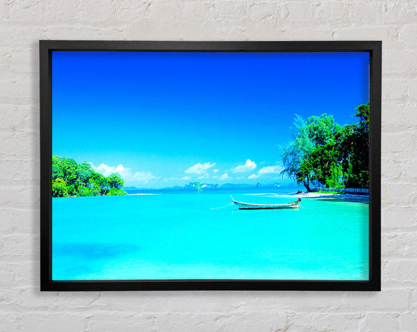 Tranquil Paradise Framed Print