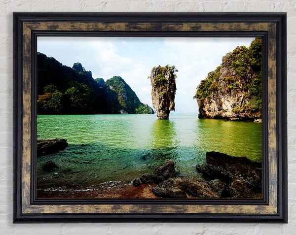 Perfect Hideaway Framed Print