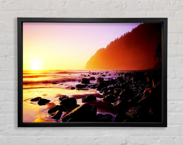 The Throth Of The Ocean Framed Print