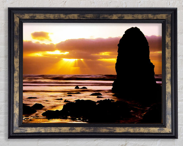 Earths Architect Framed Print