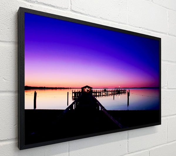 Purple Pier Ocean