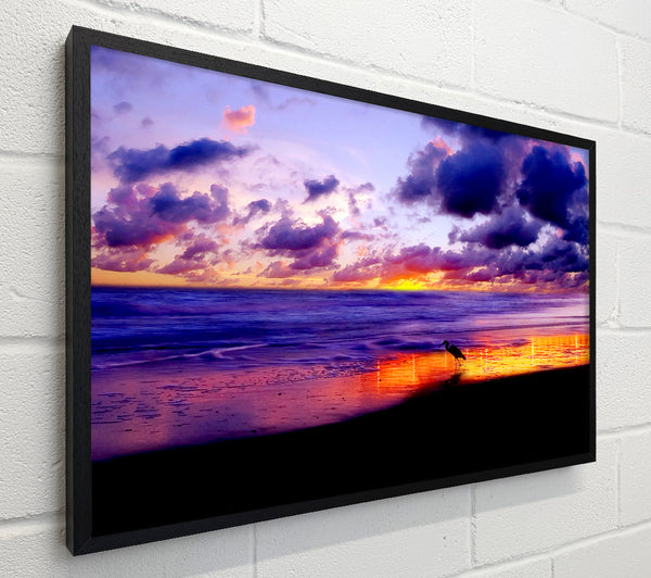 Blazing Ocean Sunset