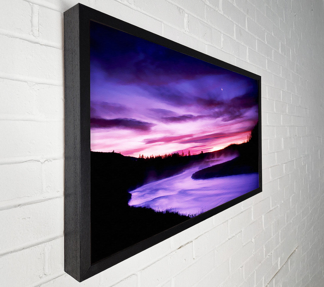  A Canvas Print of Mystical River Canvas Wall Art