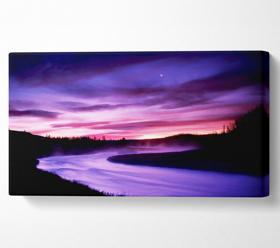  A Canvas Print of Mystical River Canvas Wall Art