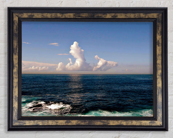 Ocean Breeze Framed Print