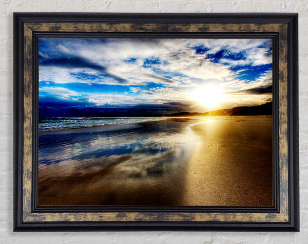 Follow The Sun Framed Print