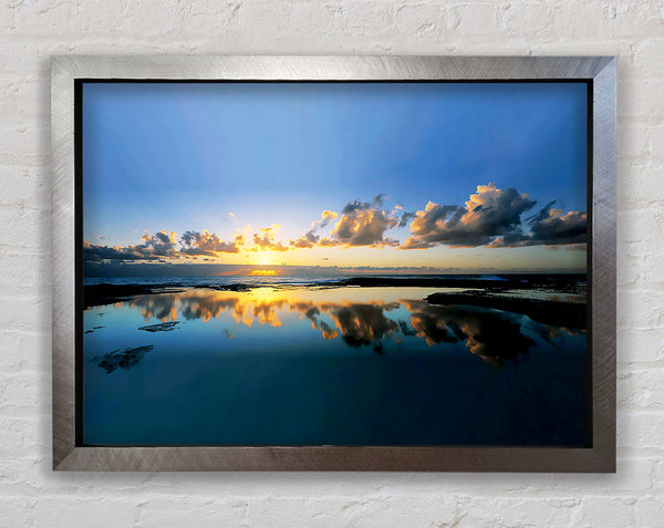 Goldener Reflexionssee