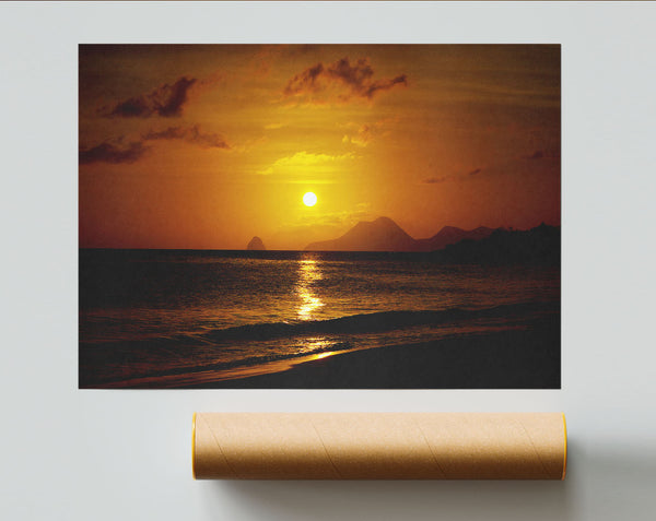 Caramel Ocean Sunset