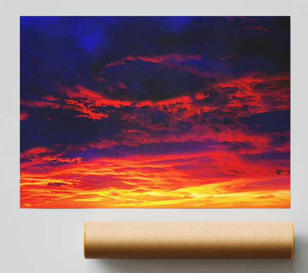 Stunning Rainbow Skies Giclee Print