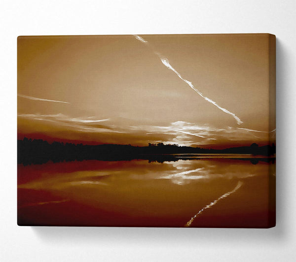 Tranquil Chocolate Lake
