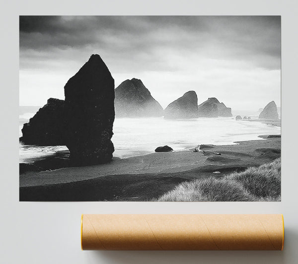 Oceans Architect B N W Poster